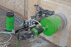 Использование двигателя алмазного бурения Eibenstock EBM 352/3 Использование двигателя алмазного бурения Eibenstock EBM 352/3