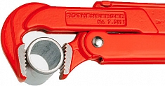 Применение газового ключа губки 90° Rothenberger 90°-1 1/2"