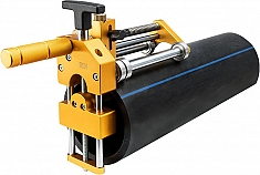 Применение устройства для снятия оксидного слоя на полиэтиленовых трубах Rotorica ERS 24