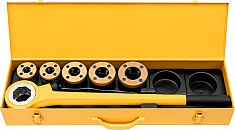 Ручной резьбонарезной клупп Rems Eva Set R 3/8"-1/2"-3/4"-1"-1 1/4" LH
